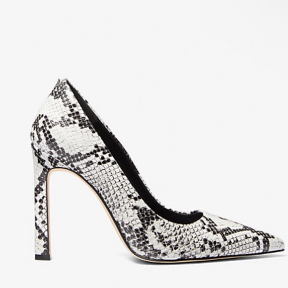 MICHAEL Michael Kors Amara Pump Serpent Leather Heels